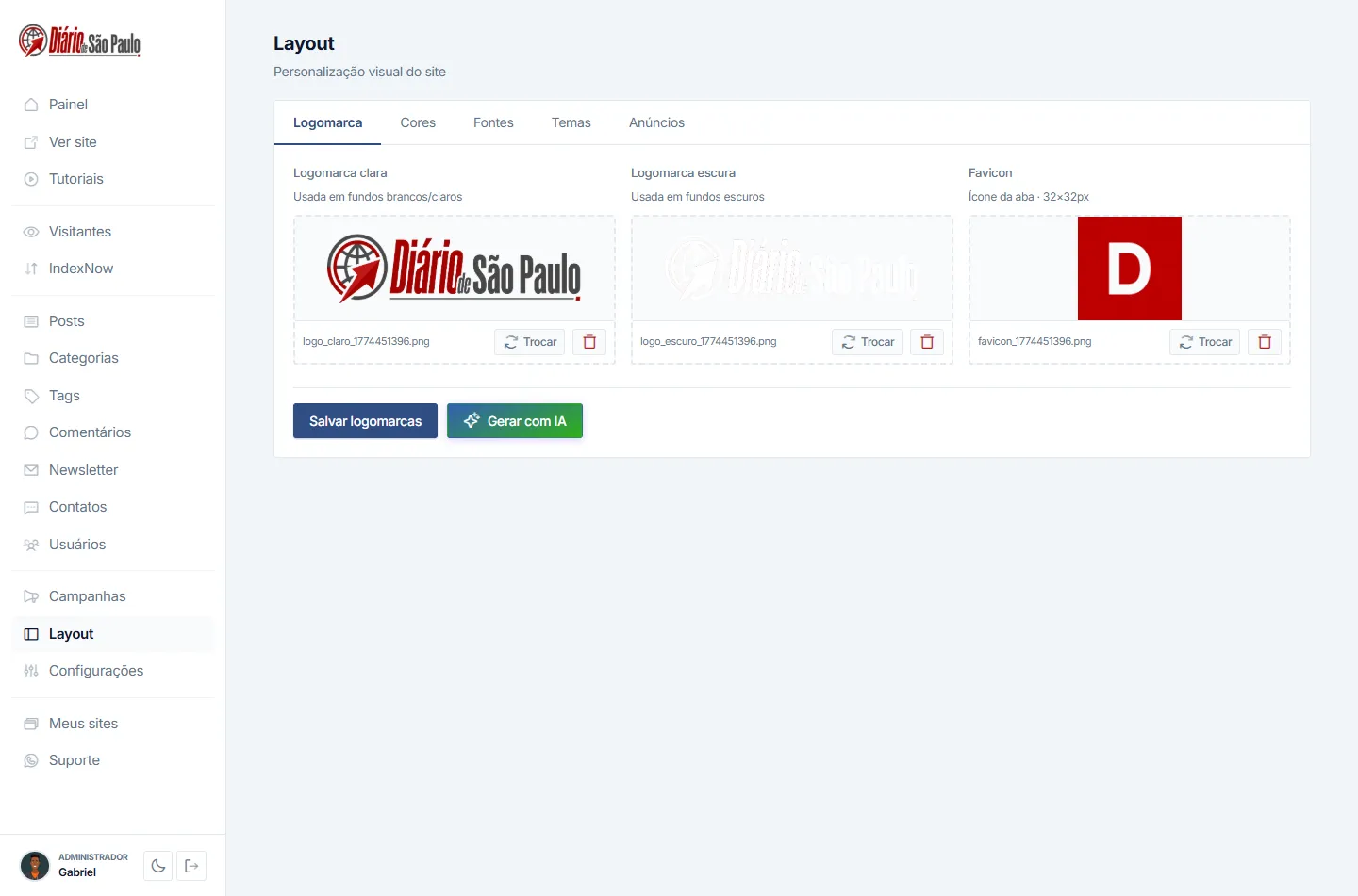 Layout e Design